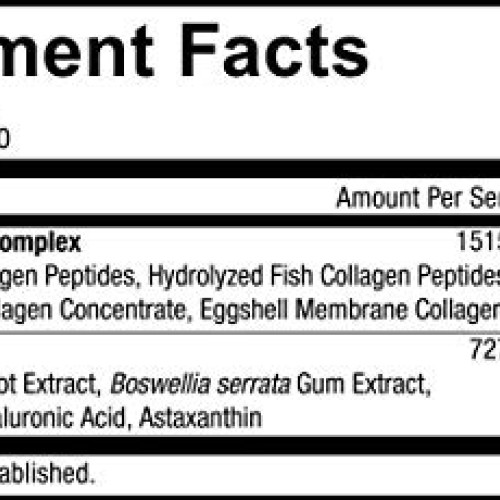 Codeage Multi Collagen Protein + Joint Blend, Astaxanthin, Bromel...