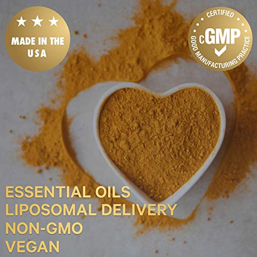 Codeage Organic Turmeric Supplement - 95% Curcumin Extract Pills ...