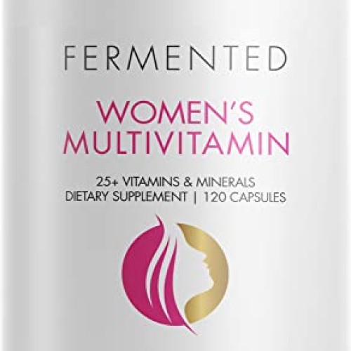 Codeage Women’s Daily Multivitamin, 25+ Vitamins & Minerals, Ferm...