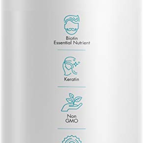 Hair Vitamins, Biotin, Keratin Supplement –Collagen, Vitamin A, B...