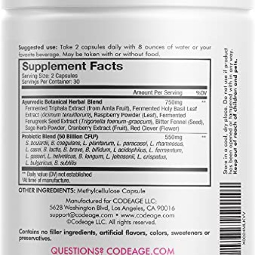 Women’s Probiotics Supplement - 50 Billion CFUs - SBO Probiotics ...
