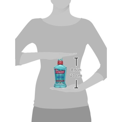 Colgate Enamel Health Anticavity Fluoride Mouthwash, Sparkling Fr...