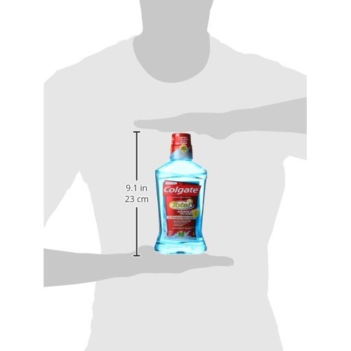 Colgate Total Pro-Shield Alcohol Free Mouthwash, Peppermint - 500...