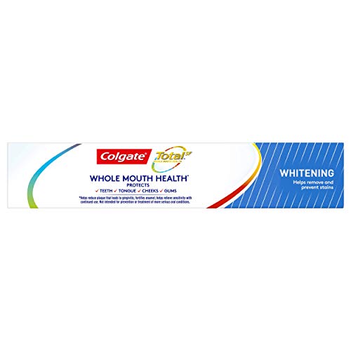 Colgate Total Toothpaste Whitening Gel, Whitening Mint, 2-Pack, 9...