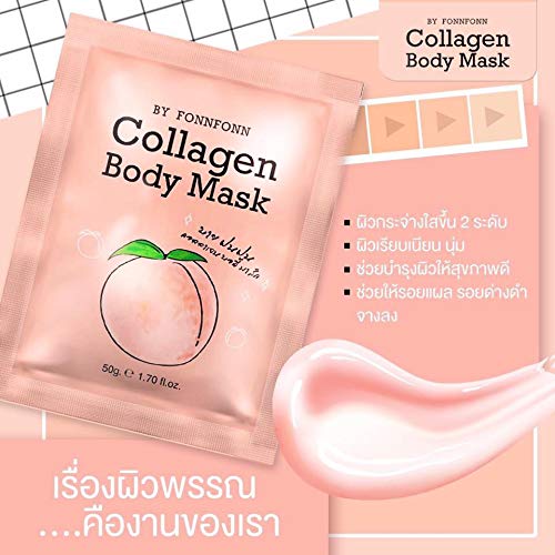X2 Pack.Collagen Body mask Extra Whitening Helps Fade Scars • Red...
