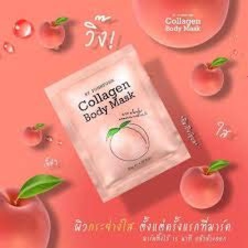 X2 Pack.Collagen Body mask Extra Whitening Helps Fade Scars • Red...