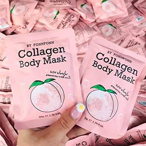 X2 Pack.Collagen Body mask Extra Whitening Helps Fade Scars • Red...