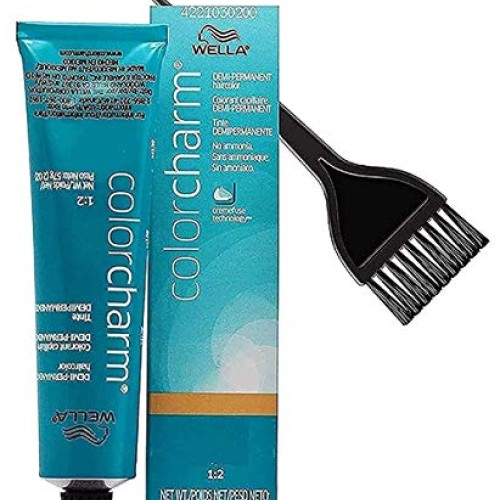 WeIla COLOR CHARM DEMI-PERMANENT Haircolor, No Ammonia Cream w/S...