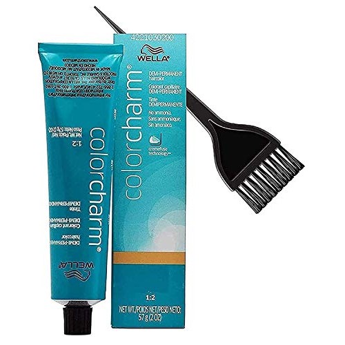 WeIla COLOR CHARM DEMI-PERMANENT Haircolor, No Ammonia Cream w/S...