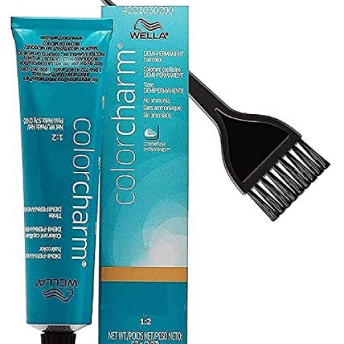 WeIla COLOR CHARM DEMI-PERMANENT Haircolor, No Ammonia Cream w/S...