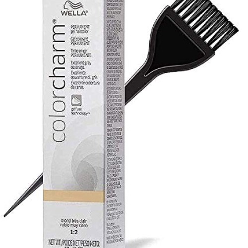 WeIla Color Charm GEL Permanent Haircolor w/Sleek Brush Hair Co...