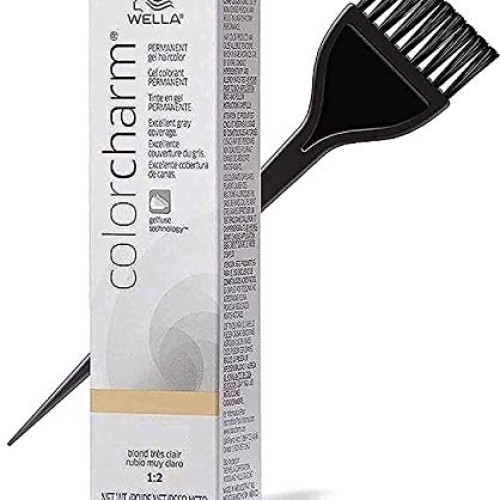 WeIla Color Charm GEL Permanent Haircolor w/Sleek Brush Hair Co...