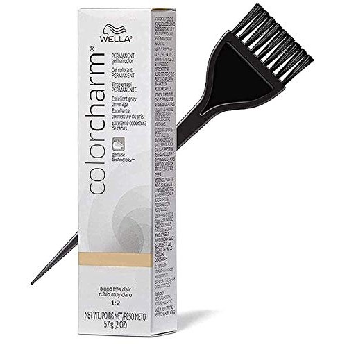 WeIla Color Charm GEL Permanent Haircolor w/Sleek Brush Hair Co...