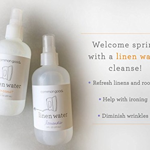 Common Good - Linen Water, Reduces Wrinkles and Refreshes Clothes...