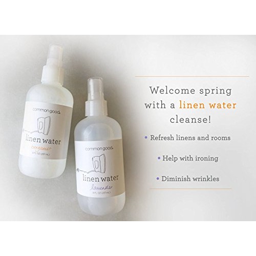 Common Good - Linen Water, Reduces Wrinkles and Refreshes Clothes...