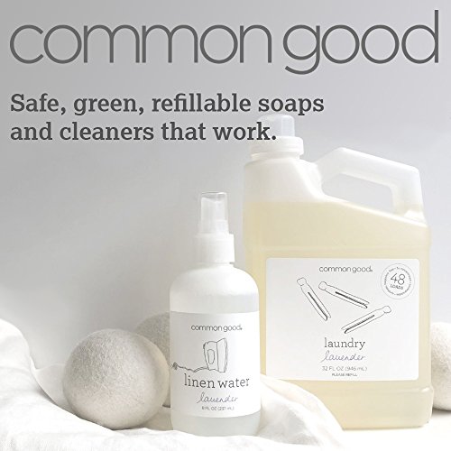 Common Good - Linen Water, Reduces Wrinkles and Refreshes Clothes...
