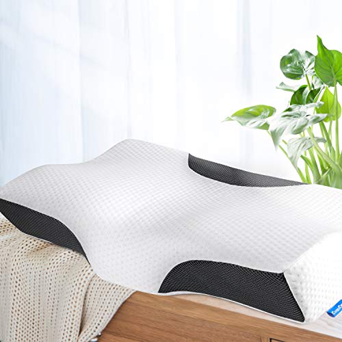 Cervical Pillow Contour Neck Pillow Memory Foam Pillow Orthopedic...