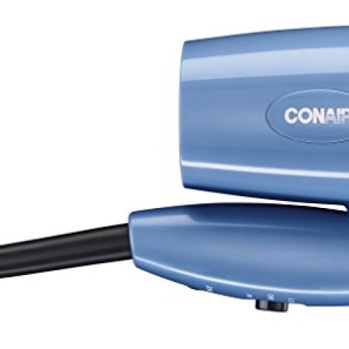 Conair 1600 Watt Compact Hair Dryer with Folding Handle, Dual Vol...