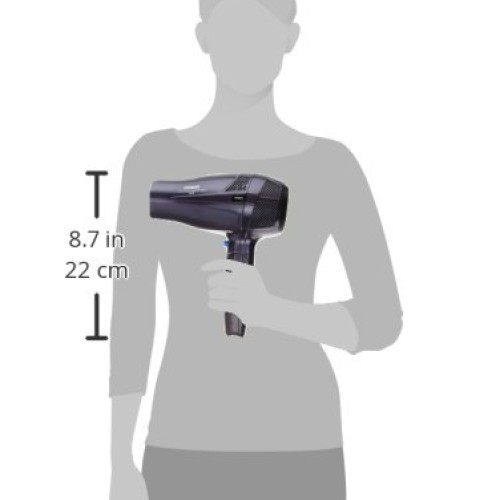 Conair 1875 Watt Cord Keeper Travel Hair Dryer with Folding Handl...