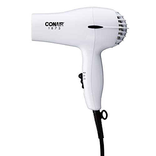 Conair 1875 Watt Mid-Size Styler Hair Dryer, White