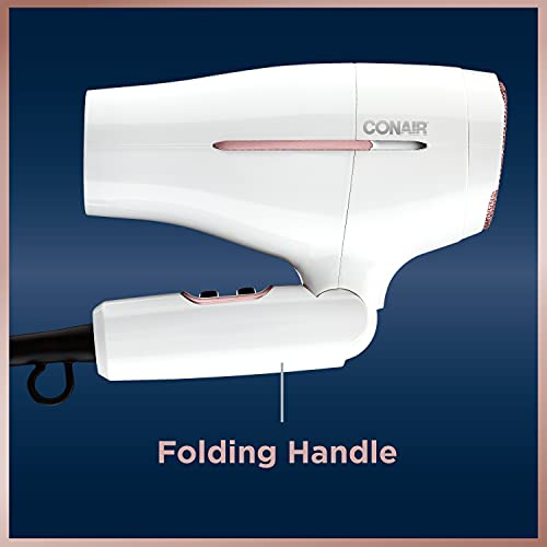 Conair 1875 Watt Worldwide Travel Hair Dryer with Smart Voltage T...