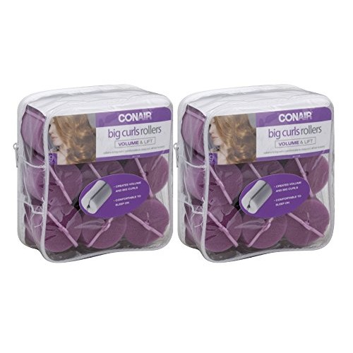 Conair Big Curl Foam Roll Size 9ea Conair Conair Big Curl Foam Ro...