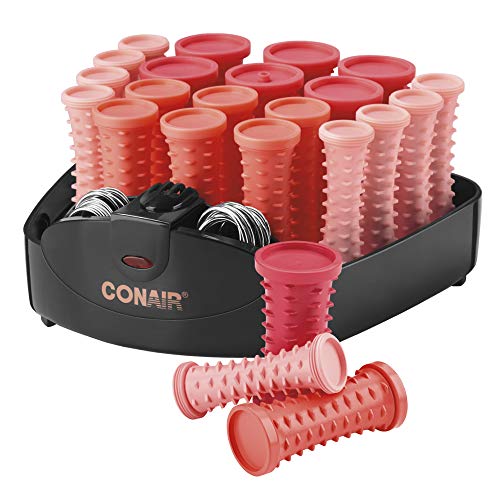 Conair Compact Multi-Size Hot Rollers, Coral