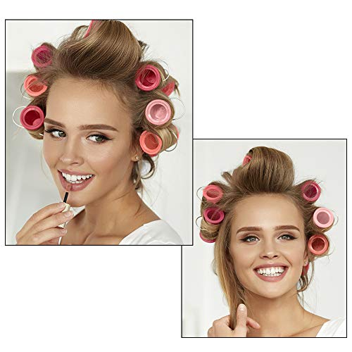 Conair Compact Multi-Size Hot Rollers, Coral