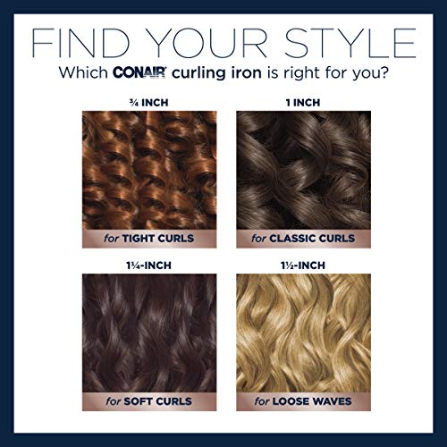 Conair Double Ceramic 1.5-Inch Curling Iron