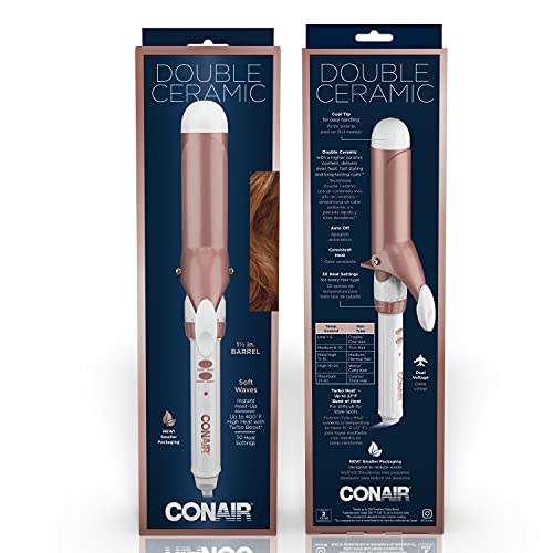 Conair Double Ceramic 1.5-Inch Curling Iron
