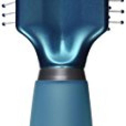 Conair Hair Brush, Gel Grips, All Purpose, colors vary
