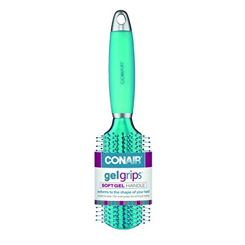 Conair Hair Brush, Gel Grips, All Purpose, colors vary