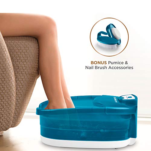 Conair Heat Sense Foot Pedicure Spa with Massaging Foot Rollers, ...
