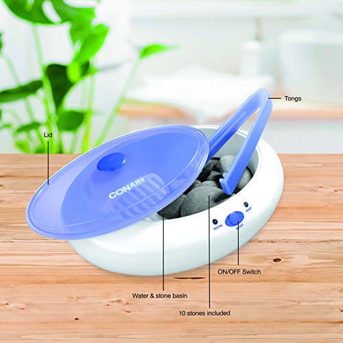 Conair Hot Stone Massage Hot Stone Massage Kit Relax Muscles Impr...