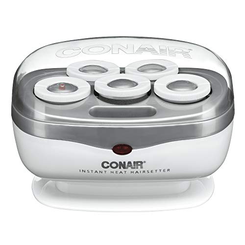 Conair Instant Heat Travel Hot Rollers; White
