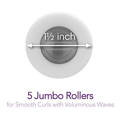 Conair Instant Heat Travel Hot Rollers; White