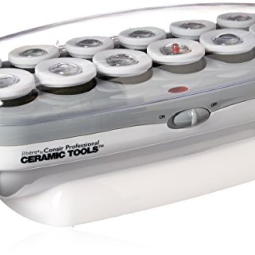 Conair Pro Ceramic Tools Porcelain Series Roller Hair Setter, 12 ...