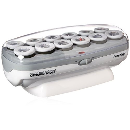 Conair Pro Ceramic Tools Porcelain Series Roller Hair Setter, 12 ...