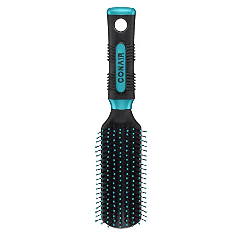 Conair Pro Hair Brush with Nylon Bristle, All-Purpose, Colors May...