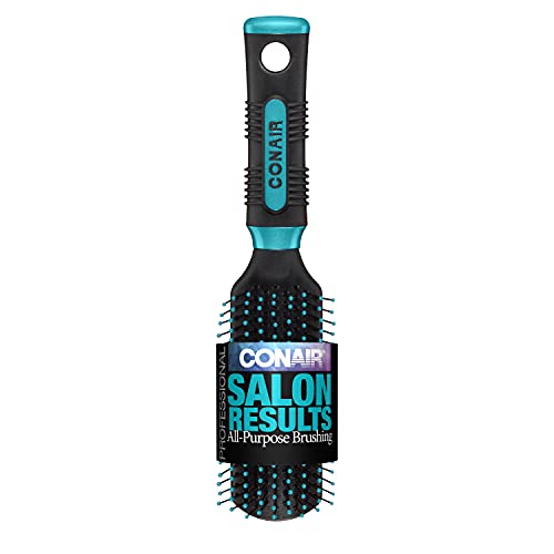 Conair Pro Hair Brush with Nylon Bristle, All-Purpose, Colors May...