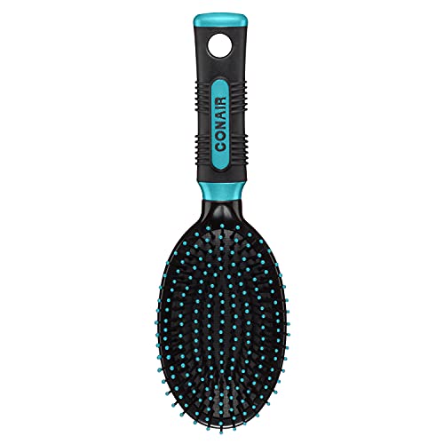 Conair Pro Hair Brush with Nylon Bristles, Oval Cushion