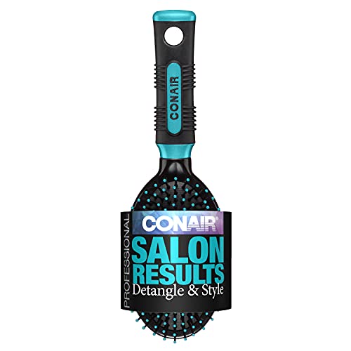 Conair Pro Hair Brush with Nylon Bristles, Oval Cushion