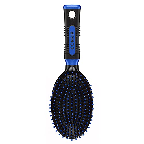 Conair Pro Hair Brush with Nylon Bristles, Oval Cushion