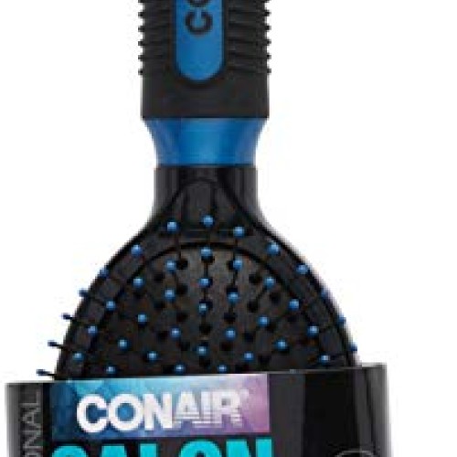 Conair Pro Hair Brush with Wire Bristle, Cushion Base, Colors May...
