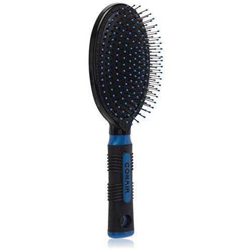 Conair Pro Hair Brush with Wire Bristle, Cushion Base, Colors May...