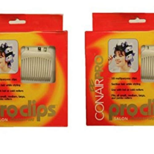 Conair Professional Electric Roller Clips, 20 Count with Travel -...