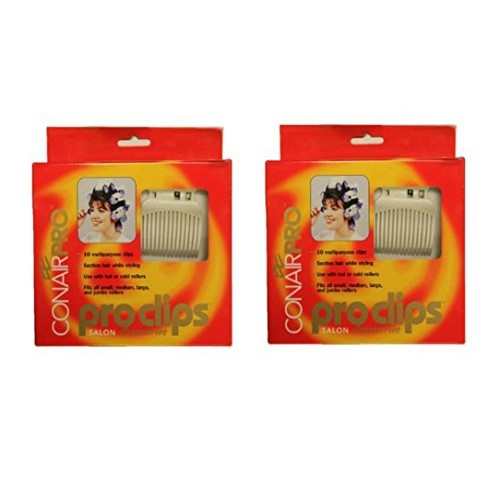 Conair Professional Electric Roller Clips, 20 Count with Travel -...