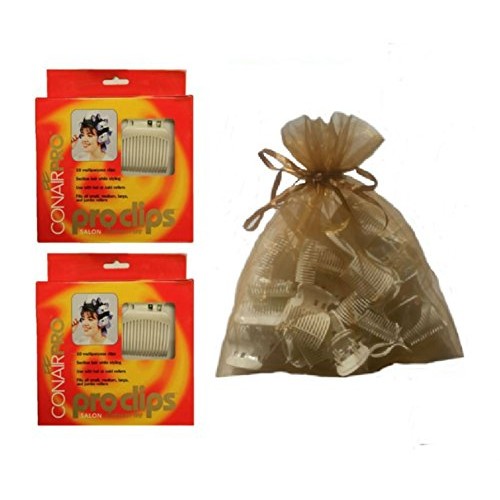 Conair Professional Electric Roller Clips, 20 Count with Travel -...