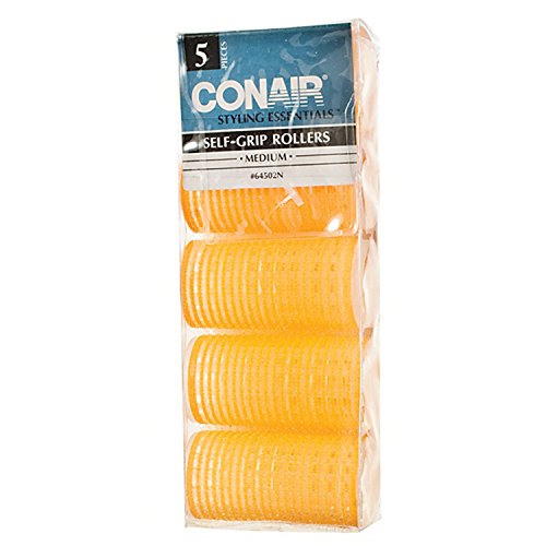 Conair Rollers, Self Grip, Medium, 5 rollers