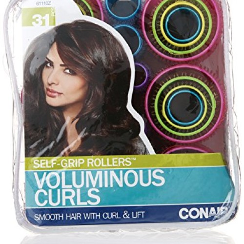Conair SelfGrip Rollers Assorted, Roller sizes differentiated by ...
